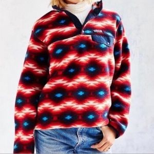 Patagonia Aztec Wild Desert Synchilla Snap-T Fleece Pullover